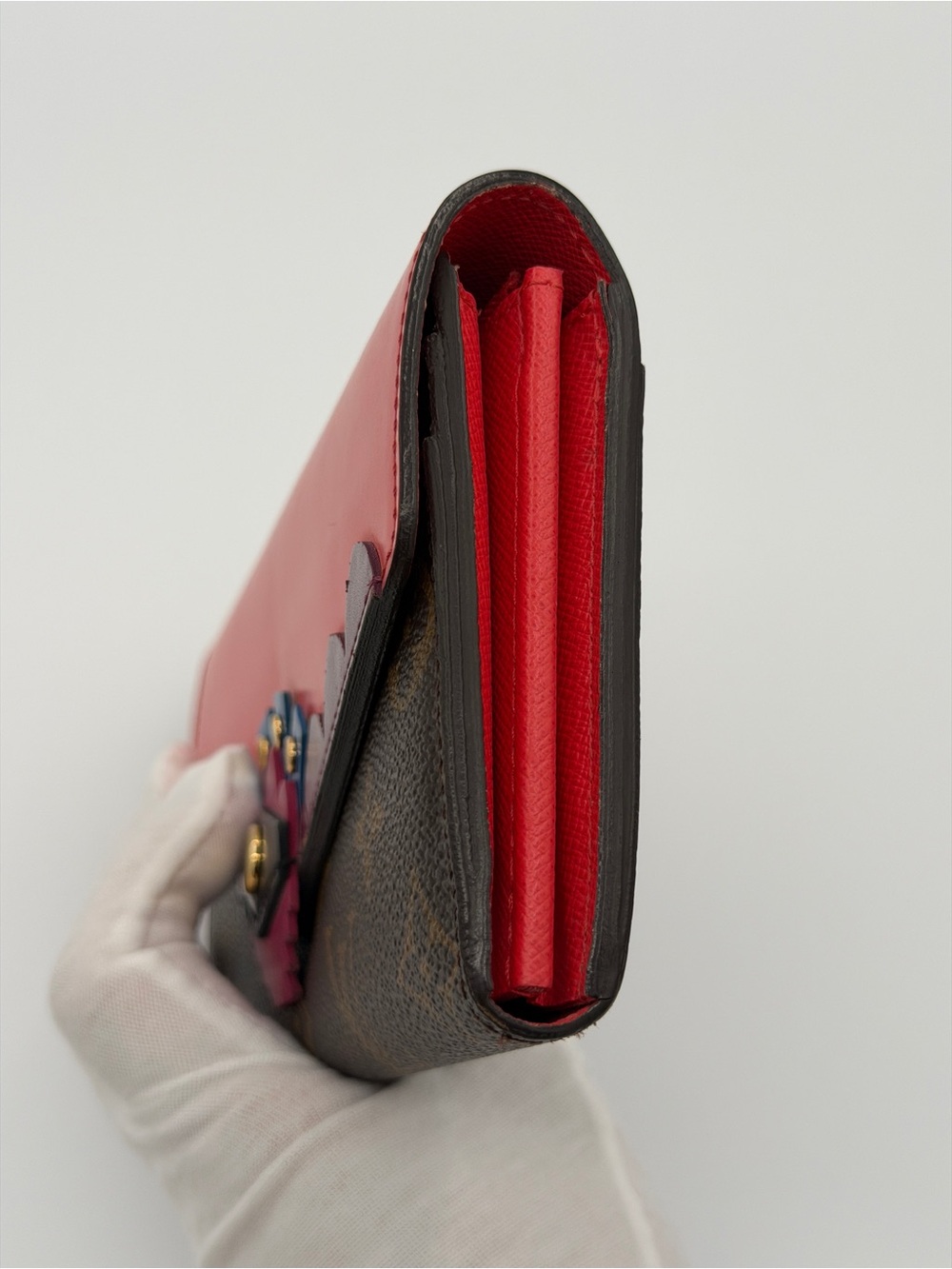 Louis Vuitton Sarah Wallet Totem Flamingo Monogram Limited Edition dustbag & box - Picture 7 of 13